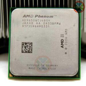 AMD Phenom X4 9650 2.3GHz 쿼드 코어 CPU 프로세서 HD9650WCJ4BGH 소켓 AM2