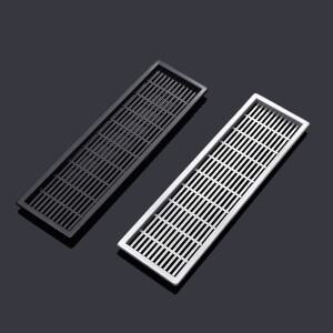 60mm 통풍구 천공 시트 ABS 공기 웹 플레이트 환기 그릴 캐비닛 옷장