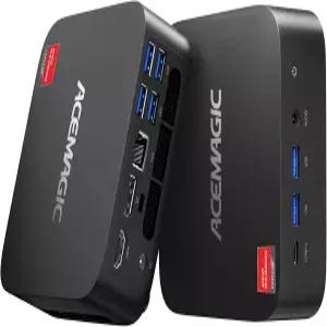 ACEMAGIC K1 미니 PC AMD Ryzen R2544 28W 프로세서 16GB DDR4 RAM M.2 SSD 비트 3300U/N150/N97 컴퓨터 11