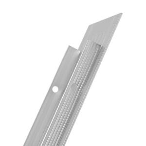 1pc50mm 알루미늄 직사각형 캐비닛 옷장 에어 벤트 그릴 환기 커버 플레이트 통풍구 천공 시트