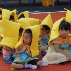 어린이 지진대피 난연소재 안전모자 등산 재난훈련 탈출용품