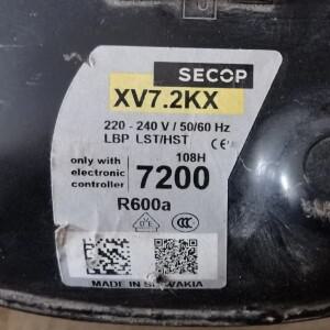 (부품 분해) 주파수 변환 냉장고 압축기 XV7.2KX 108H 7200 R600a