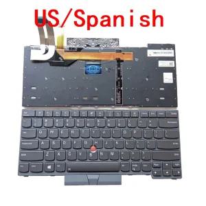 Lenovo Thinkpad T14 Gen1 P14s Gen2 노트북 PC 교체 용 새 노트북 백라이트 키보드