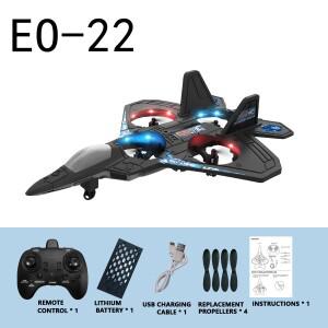 2.4G 6채널 RC 비행기 6축 자이로 360 플립 스턴트 무선 조종 항공기 EPP 고정익 드론 제트 전투기 장난감