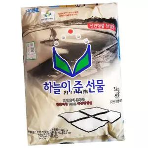 지아오 굵은소금 5K X4P 절임소금 왕소금