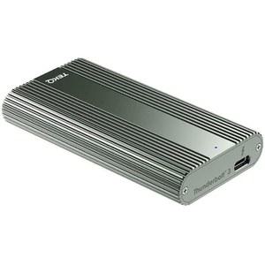 TEKQ 인텔 인증 썬더볼트 외장 휴대용 SSD 버스 전원 썬더볼트 USB 장치와 호환 스페이스그린 500G