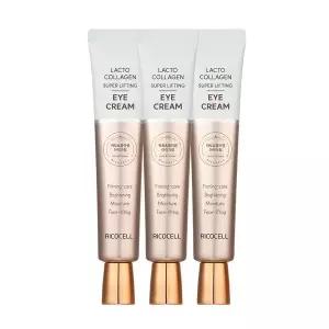 뷰티톤업 리코셀 락토 콜라겐 슈퍼 리프팅 아이크림 40ml 3개 (리프팅 안티에이징 주름개선 탄력강화 ) 임