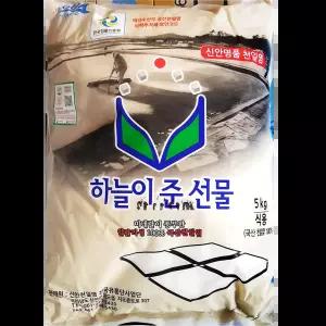 굵은소금 하늘이준선물 5K 간장담금용 가정용 잔치용 추석용 조림용