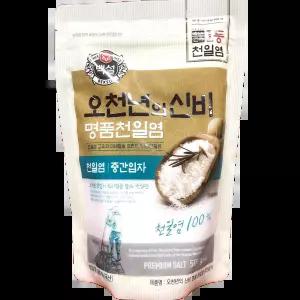 백설 오천년의신비 천일염 중간입자 500g X12 식당용 간장게장용 김치찌개집