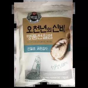 천일염 굵은 백설 1kX8 잡내제거용 분식점 가정용 간수제거용 매운맛