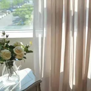 [텐바이텐][꼬떼따블] IHG16-418 라이트그레이 코튼 커튼
