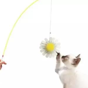 고양이 가벼운 낚시대 국화롱 1P 사냥놀이 활동 막대