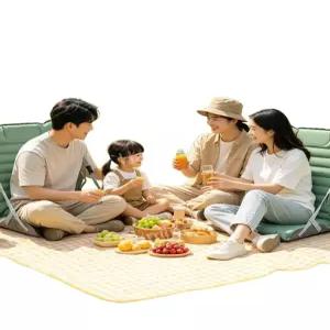 야외 에어매트 공원 휴대용 의자 해변 에어매트리스 매트리스 차박 에어 접이식 다용도 캠핑
