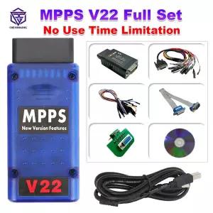 MPPS V22 풀세트 언락 버전 MPPS 마스터 V22.2.3.5 ECU 마스터 트리코어멀티부트브레이크아웃 트리코어 케