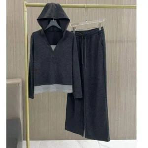 봄가을 여성 트레이닝복 슬림핏 후드 투피스 긴팔 티셔츠 바지 세트