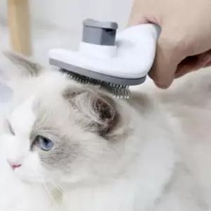 3색 1개 원터치 강아지빗 고양이빗 슬리커 콤 빗 죽은털 제거 털정리 브러시 엉킨털