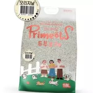 프리미요 두부모래 오리지날 18L X2개 고양이 배변처리