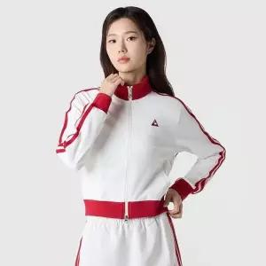 [르꼬끄]여성 선데이 크롭 트랙탑 QR112LFT31_CRM