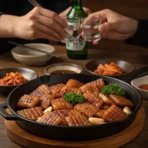 국내산 벌집 양념 돼지껍데기 200gx5팩