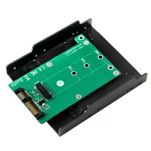 M2 NGFF SSD SATA22핀 변환보드 3.5형하드베이 장착가이드
