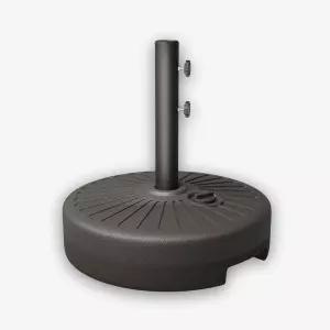 파티오 킹덤 22L 워터 필링 우산 베이스 헤비 듀티 HDPE 야외 스탠드 듀얼 잠금 노브 6-10피트 내후성 홀더