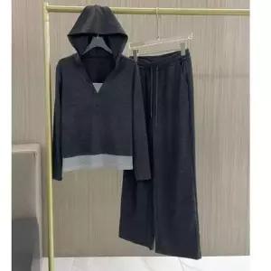 봄가을 여성 트레이닝복 슬림핏 후드 투피스 긴팔 티셔츠 바지 세트