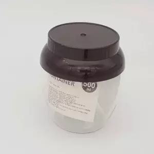 옹기저장용기 저장용기 견과류 10P/500ml 옹기 디자인통 500ml 매실항아리