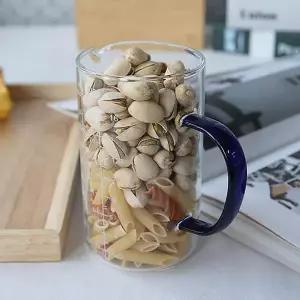 눈금계량컵 튼튼한 내열유리 계량컵 500ml 1P 다용도 눈금 머그컵