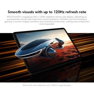 글로벌 버전 POCO PAD M1 8GB 256GB SNAPDRAGON 7S GEN 4 12.1