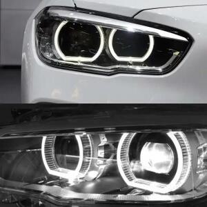 63117296905 LED 헤드라이트 엔젤 아이 화이트 DRL 모듈 컨트롤 유닛 BMW F20 F21 2011 주간 주행등