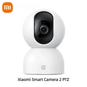 중국 버전 샤오미 스마트 카메라 2 PTZ 2K 360도 1440P WiFi CCTV IP 웹캠 2.4GHz 5GHz 저조도 풀컬러 홈