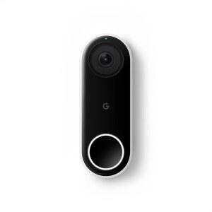 Google Nest Doorbell (Wired) - Formerly Hello Video with 24 /7 Streaming Smart Camera for Home HDR HD Talk and Listen Night Vision Person Alerts