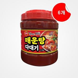 [진미] 매운탕 다대기 2kg, 6개