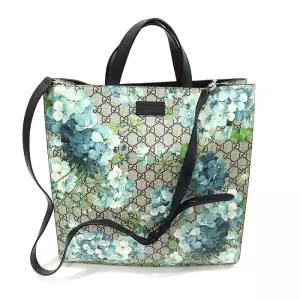 Gucci(구찌) 546325 GG 수프림 캔버스 블룸 프린트 토트 2WAY