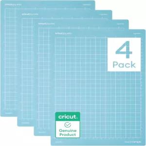 크리컷 라이트그립 커팅 매트 팩(4개 8.5인치 x 12인치) - 조이 엑스트라 머신용 표준 용지 경카드 스톡