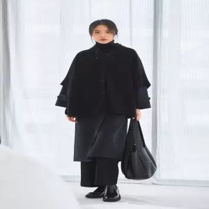 유닛오버핏 후디드 하프코트 UFJ WCO466NUFJWCO466NEGN