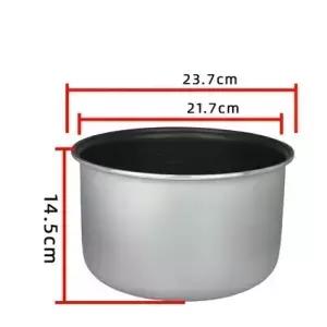 멀티쿠커 Luazon용 그릇 범용 5 l 붙지 않는 회색 5146835 밥솥 부품 주방 가전