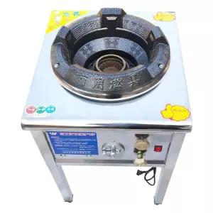 중화렌지 안전 렌지 업소용 맹화 LNG 1구 초강력 저압 고급 기능 스테인리스