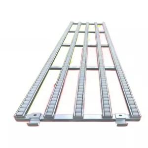 택배 상하차 레일 롤러 하역 슬라이드 창고 라인 모판 이송 콘 컨베어 물류