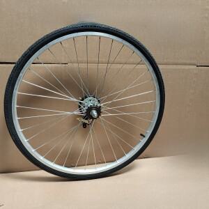 두꺼운 알루미늄 합금 자전거 휠 세트 24/26인치 완전 조립 앞뒤 바퀴 로드