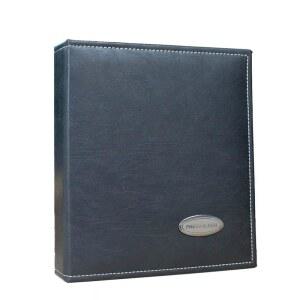 Large Leather Photo Albums Totaling 40 Sheet 80 Sides Scrapbook Wedding Guest Book DIY Memories Insert Album(D)