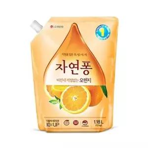 Lg생활건강자연퐁오렌지1 18L리필