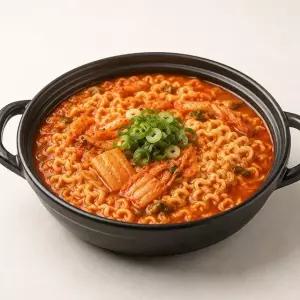 삼삼한 김치라면 10인분(농심사리면110gX10봉+김치스프12gX10봉+후레이크3g10봉)