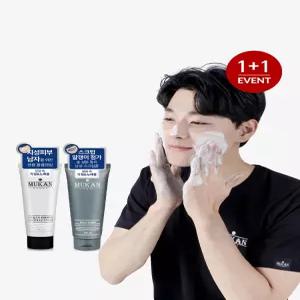 무칸 남자 폼클렌징 뽀득뽀득 세안제 스크럽폼 2종 150ml 모음 선택