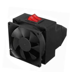 차량용 겨울 전기 히터, 선풍기 창문 서리 제거 장치, 휴대용 온도 조절 12V, 300W