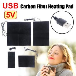 5V USB 카본 난방 패드 손난로 바디 워머  가열 필름 전기 겨울 적외선 매트