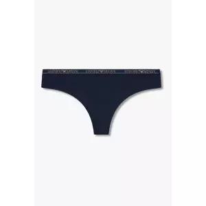 매장정품 EMPORIO ARMANI UNDERWEAR 2507108572 여성 메탈릭 밴딩 레이온 티팬