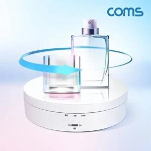 [COMS]고품질 TBZ Coms 원형 회전 스탠드 진열대 진열판 전시 테이블 거울 미러 반사 진열판 회전 반사 WF