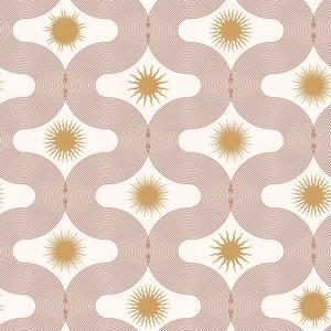 REDAMANCY Boho Abstract Art Beige /노랑 Modern Mosaic Sun Geometric Peel and Stick Wallpaper on Contact Paper Wall Easy Off for nightstand Drawer Cabinet Renter