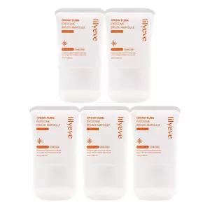 릴리이브 그로우턴 엑소좀 브러쉬 앰플 100ml 5개 탈모 두피 케어